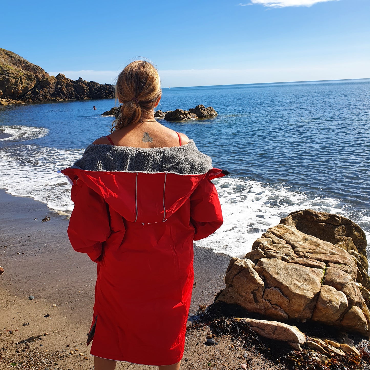 Changing Dry Robe - Red