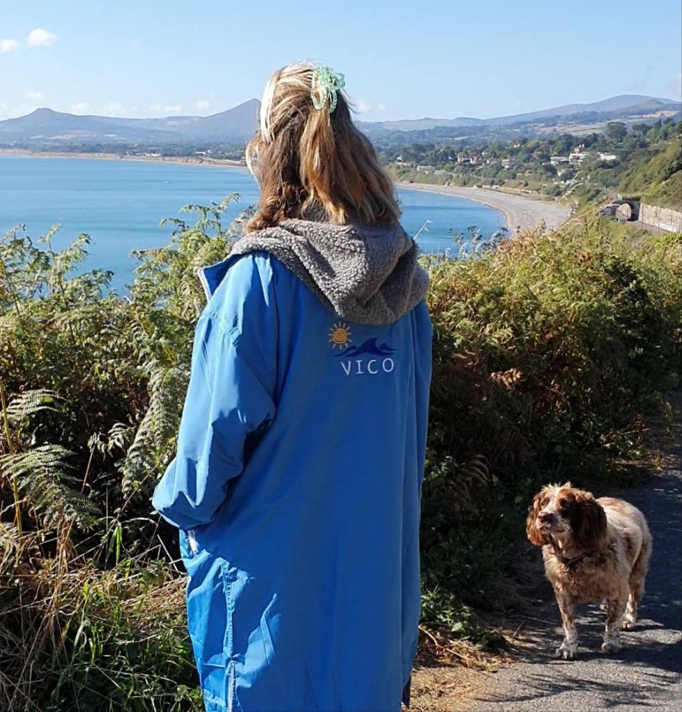 Changing Dry Robe - Sky Blue
